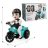   S SUNINESS Gyerek Mini kaszkadőr - Tricikli játék szórakoztató háromkerekű kerékpár zenei fényhatásokkal