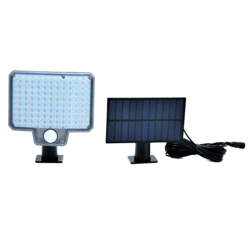 Kültéri Split LED Napelemes Fali Lámpa 108 Led Mozgásérzékelővel (LF-2501B vagy C)
