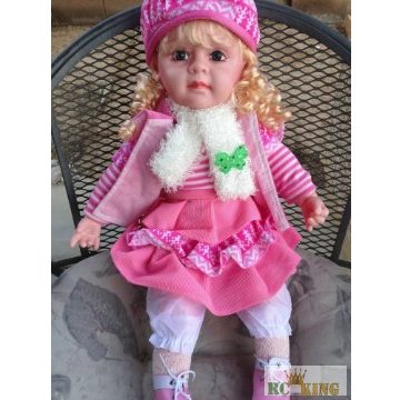   52 Cm Óriás Candy  Doll Magyar Dalt Éneklő Kislány Baba Edukációs Játék