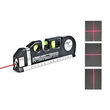   LEVELPRO LV03 Lézeres Szintező vízmérték mérőszalag vonalzó