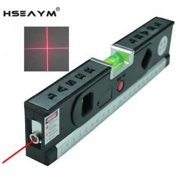   LEVELPRO LV04 1m alumínium lemezes lézerszerszám vízmérték Mini lézeres szintező lézeres szintező