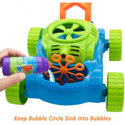Lydaz Super Bubble Mower Buborék Fújó Játék Fűnyíró