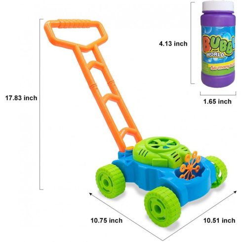 Lydaz Super Bubble Mower Buborék Fújó Játék Fűnyíró