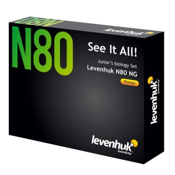 Levenhuk N80 NG „Láss mindent!” tárgylemezkészlet