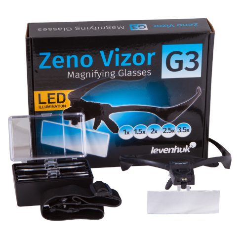 Levenhuk Zeno Vizor G3 nagyítószemüveg