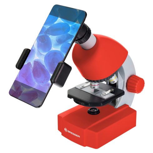 Bresser Junior 40x-640x mikroszkóp, lila