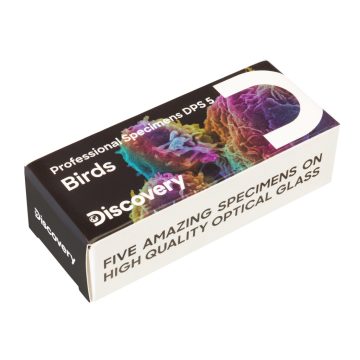   Levenhuk Discovery Prof DPS 5 mikropreparátum mintakészlet. „Madarak”