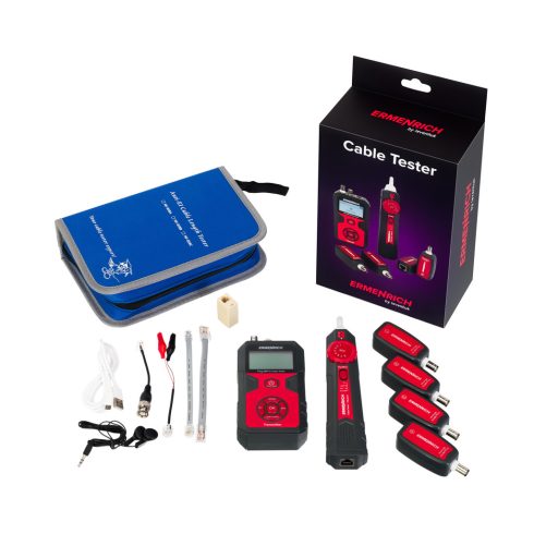 Ermenrich Ping SM110 kábeltesztelő