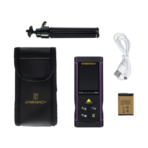 Ermenrich PRO LR100 lézeres mérő, kamerával