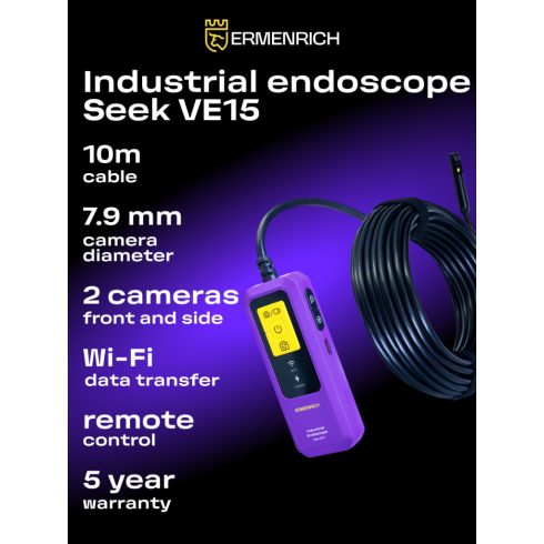 Ermenrich Seek VE15 ipari endoszkóp
