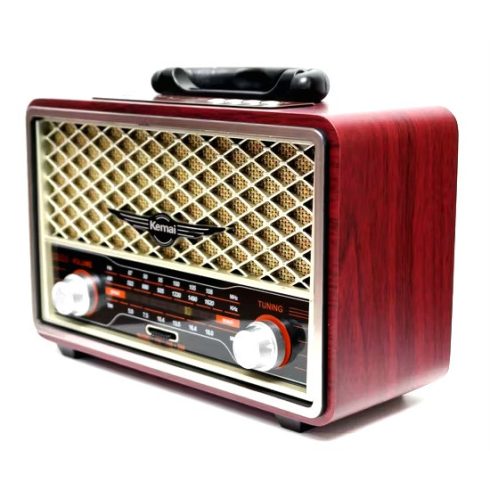 Legújabb Meier Retro Rádió Távirányítóval, 1200mAh, M-156BT