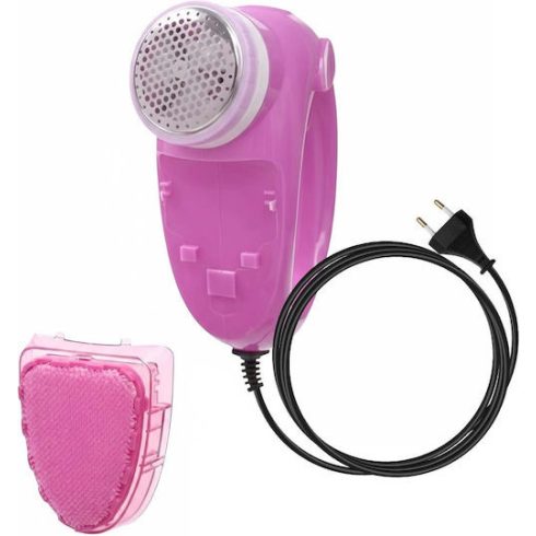 Avizar elektromos szösz eltávolító borotva textil tisztító ruhaborotva rozsdamentes acél pengék, rácsos, rózsaszín