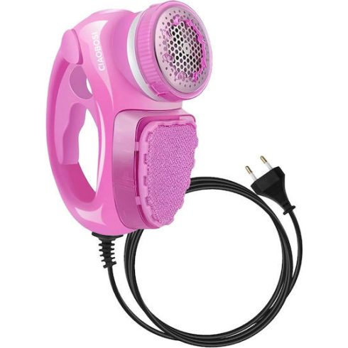 Avizar elektromos szösz eltávolító borotva textil tisztító ruhaborotva rozsdamentes acél pengék, rácsos, rózsaszín