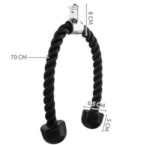 Rope - handle for the pulley