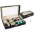Watch and glasses organizer black