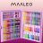 Painting set in a suitcase 168 pcs pink