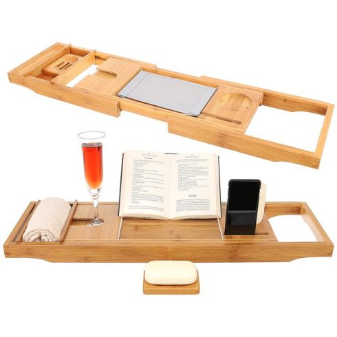 Bath shelf - bathtub cover
