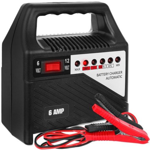 Akkumulátortöltő 12V 6A