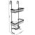 Hanging shower shelf - black