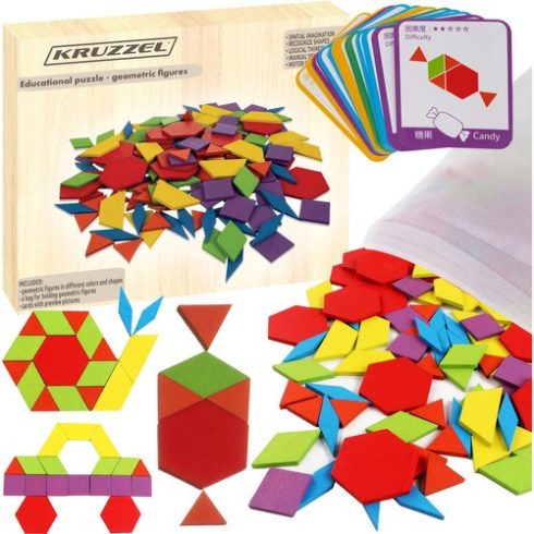 Oktatási kirakó - geometriai formák