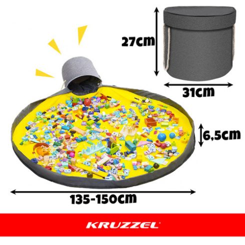 Toy/Block Basket with Mat Kruzzel 19556