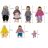 Miniature dolls - 7pcs Kruzzel 19764