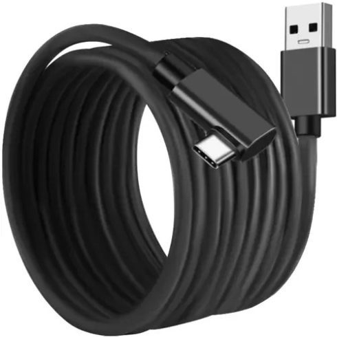 USB-A 2.0 C típusú, 5 m-es Izoxis 19911 kábel