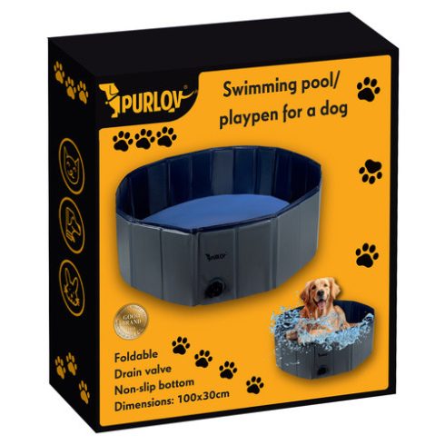 Folding dog pool/pen 100x30 Purlov 20929