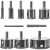 Diamond hole saws - set of 10 Bigstren 21641