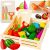 Vegetables wooden chopping board 21942