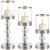 Candlestick-lantern set of 3 Ruhhy 22314