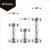 Candlestick-lantern set of 3 Ruhhy 22314