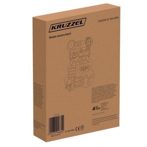 Kruzzel medve manipulációs tábla 22584