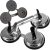 Suction cup - 3x Bigstrene holder 22361