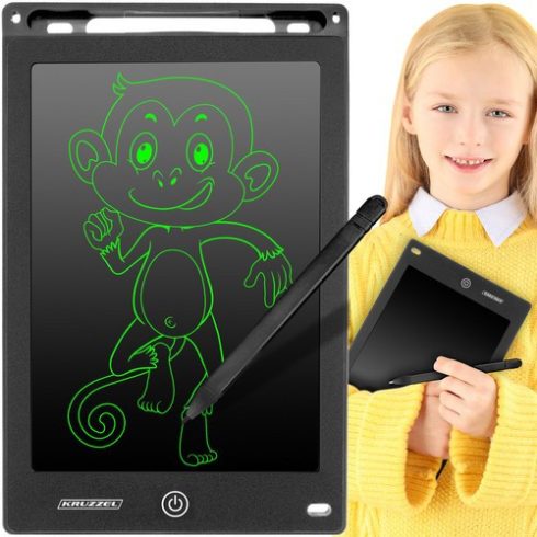 Rajztábla 8,5" fekete KRUZZEL 22454