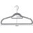 Clothes hanger 20pcs - gray Ruhhy 22535