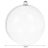 Transparent baubles 12cm set of 10 Ruhhy 22279