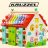 Wooden educational house Kruzzel 22564