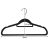 Clothes hanger 20pcs - black Ruhhy 22536