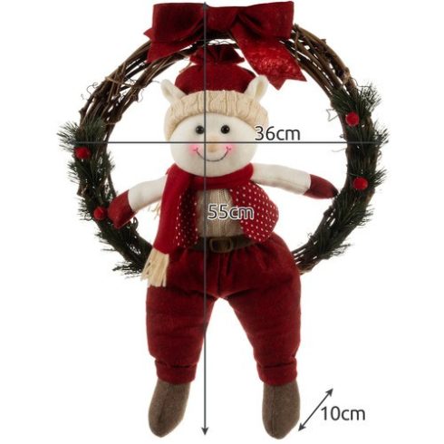 Christmas wreath for door - "Elf" Ruhhy 22350