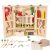 Box + set of wooden tools 22697