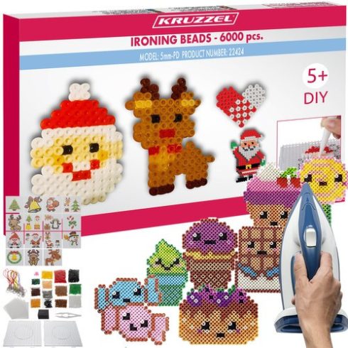 Ironing beads - 6000pcs Kruzzel 22424
