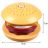 Fából készült hamburger Kruzzel 22673