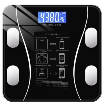 Ruhhy 22525 LCD analytical bathroom scale