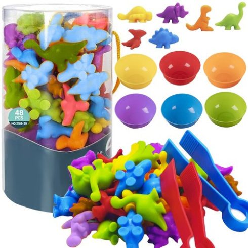 Dinoszauruszok - számolás tanulási készlet 22496