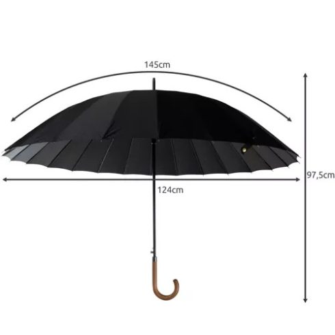 Government umbrella 24 wires Malatec 19367
