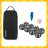 Boules 8 balls + cover KRUZZEL 22915