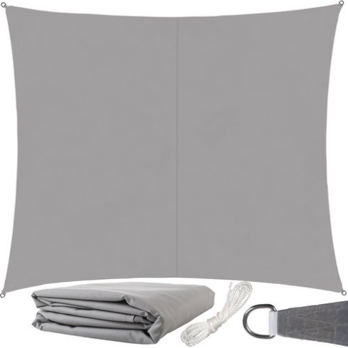Napellenző vitorla 3x2m - szürke Gardlov 23162