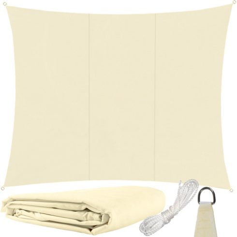 Sunshade sail 4x3m - beige Gardlov 23144