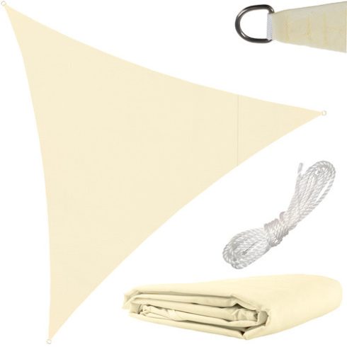 Sunshade sail 3x3x3 beige Gardlov 23146